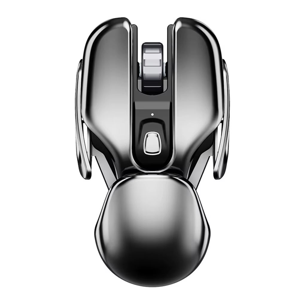 Experience Ultimate Comfort and Precision with the PX2 Metal 2.4G Wireless Mute Mouse - 1600DPI, 6 Buttons, Lightweight Design for Gaming and Office Use