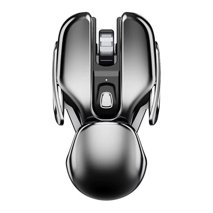 Experience Ultimate Comfort and Precision with the PX2 Metal 2.4G Wireless Mute Mouse - 1600DPI, 6 Buttons, Lightweight Design for Gaming and Office Use
